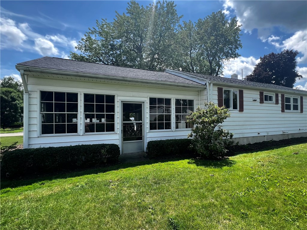 718 Taylor Road Horseheads, NY 14845 - Photo 28 of 46 Windows Facing Back Yard FRom Garage!!