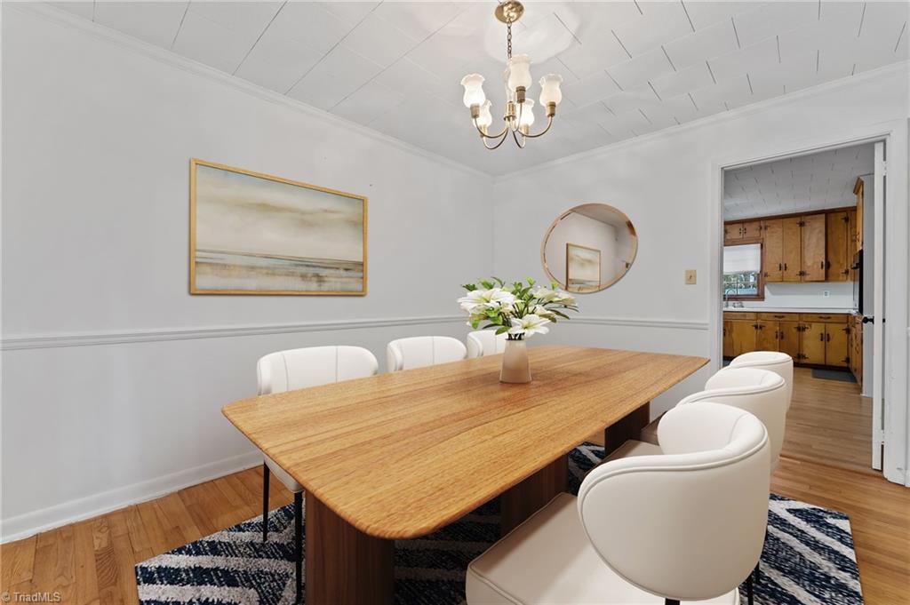 217 Lambert Road Biscoe, NC 27209 - Photo 17 of 28 Virtually Staged - Dining Room