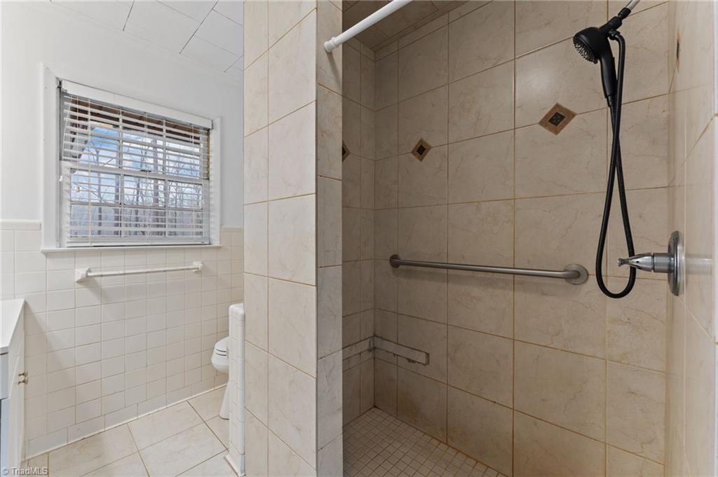 217 Lambert Road Biscoe, NC 27209 - Photo 22 of 28 Step in shower in Hall Bathroom