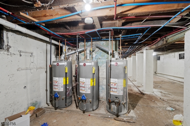 874 South 16th Street Newark, NJ 07108 - Photo 28 of 29 a view of under construction room and staircase