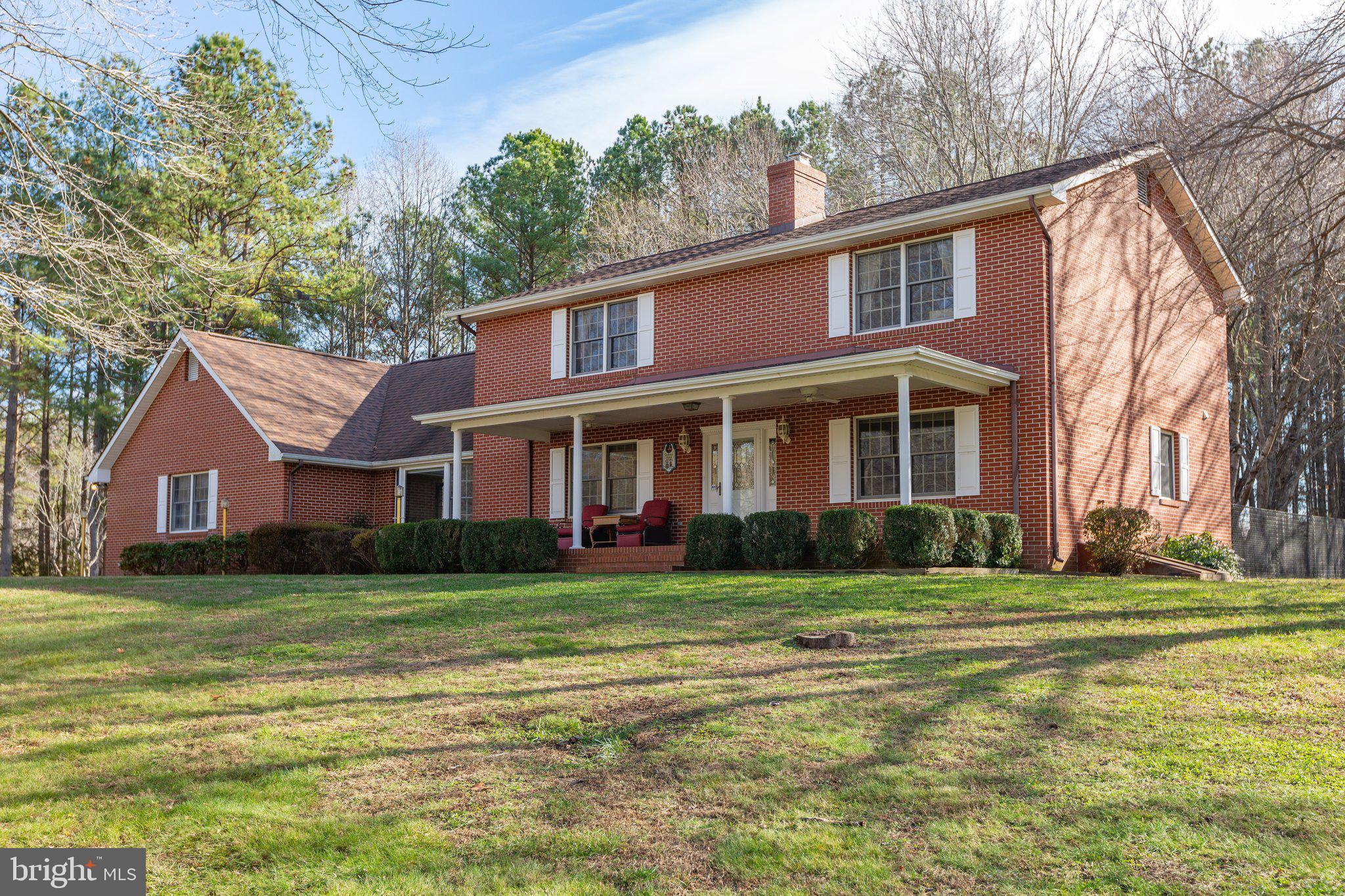 4525 Dickerson Road Partlow, VA 22534 - Photo 1 of 104 A beautiful two story brick home with horse farm .