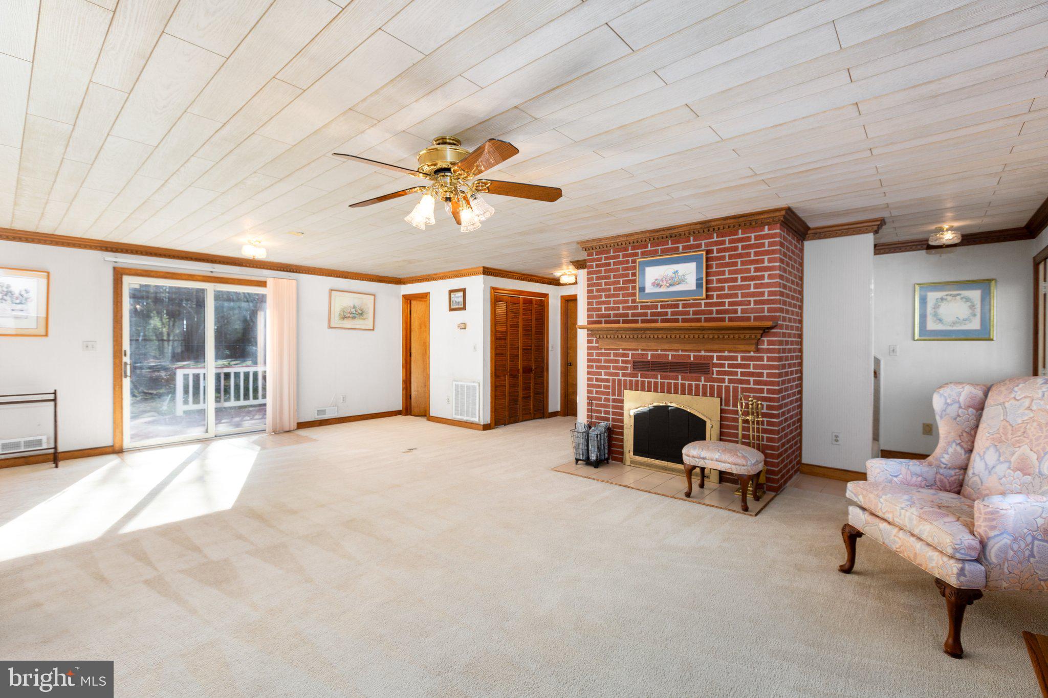 4525 Dickerson Road Partlow, VA 22534 - Photo 28 of 104 Wood Burning fireplace in living room