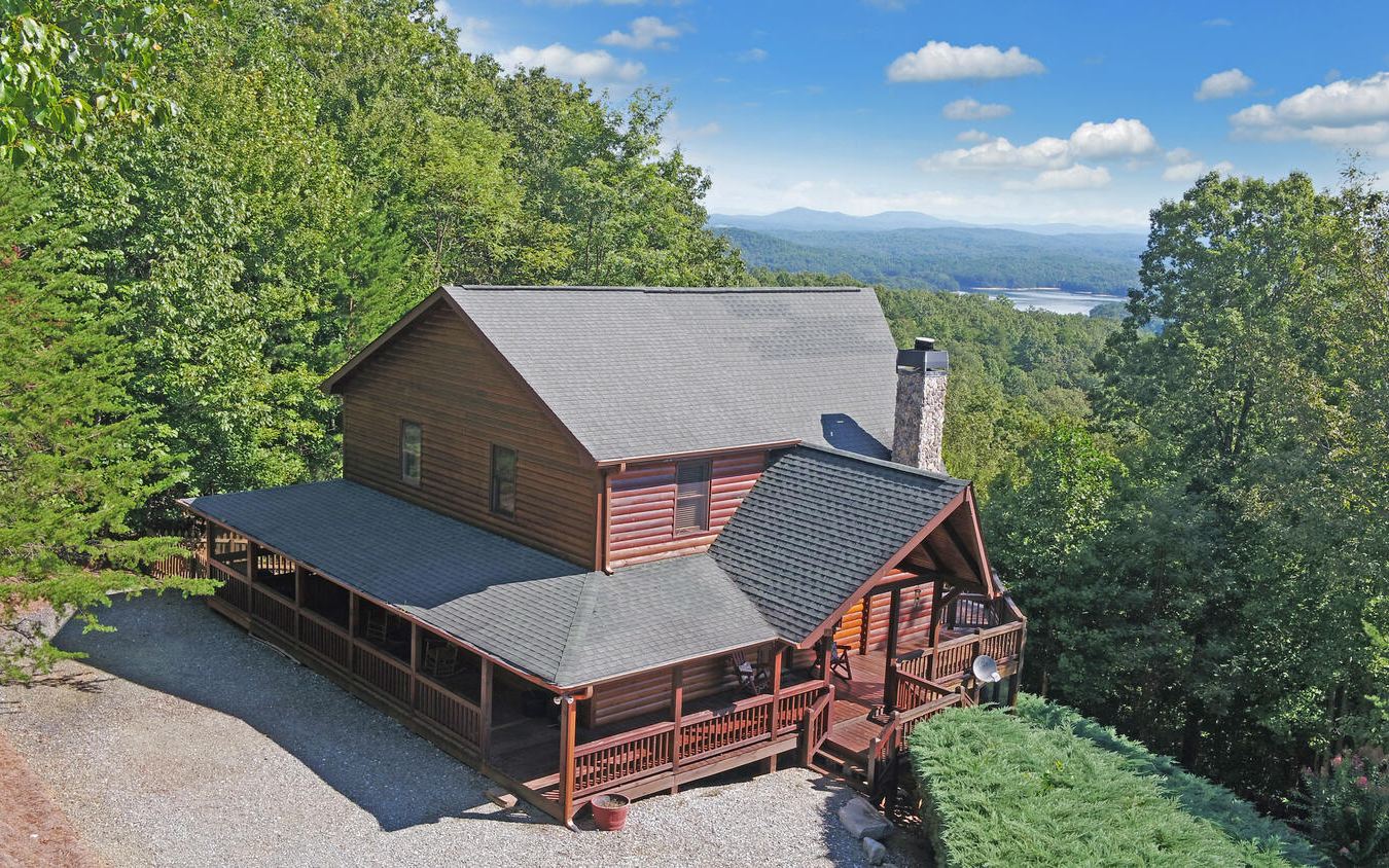 602 Lakeview Drive Blue Ridge, GA 30513 - Photo 1 of 1 an aerial view of a house