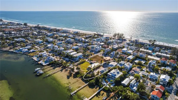 a view of city and ocean