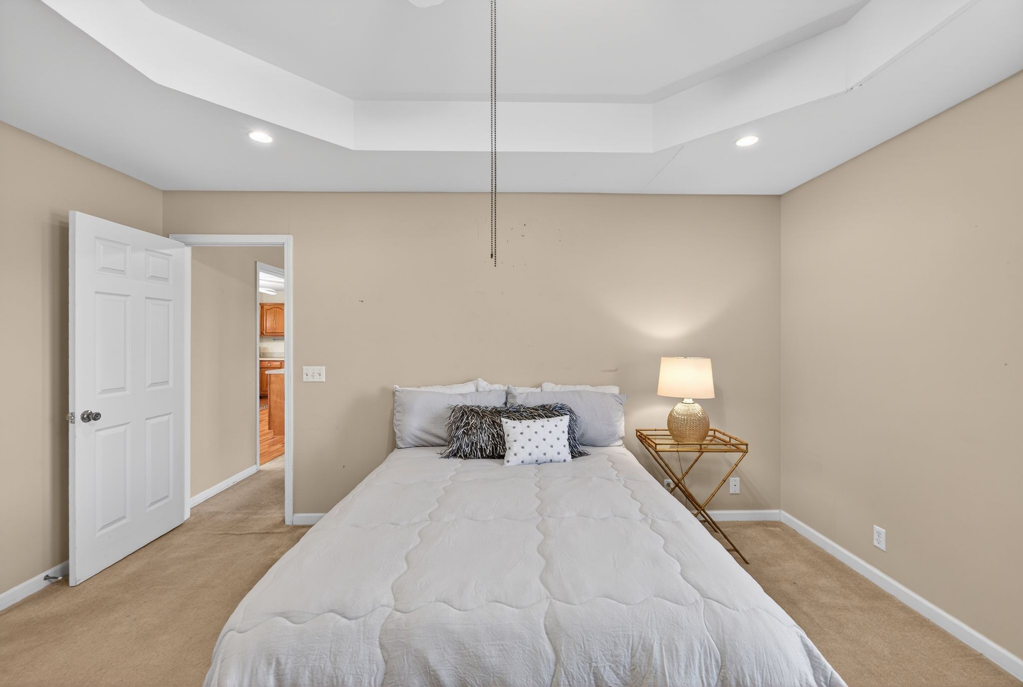 833 Blakemore Road Dickson, TN 37055 - Photo 26 of 47 a bedroom with a bed and a lamp