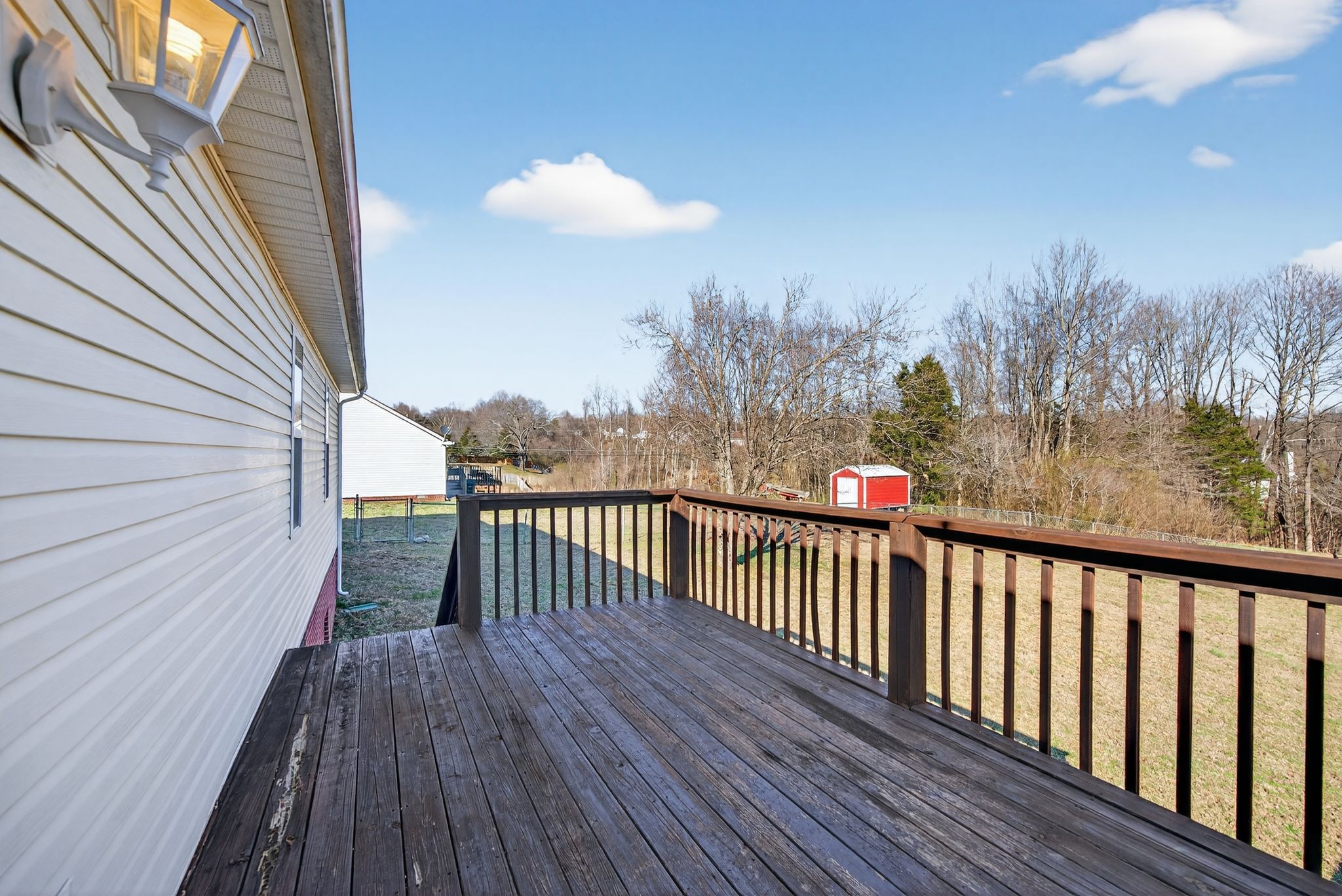 833 Blakemore Road Dickson, TN 37055 - Photo 36 of 47 a view of a balcony with wooden floor