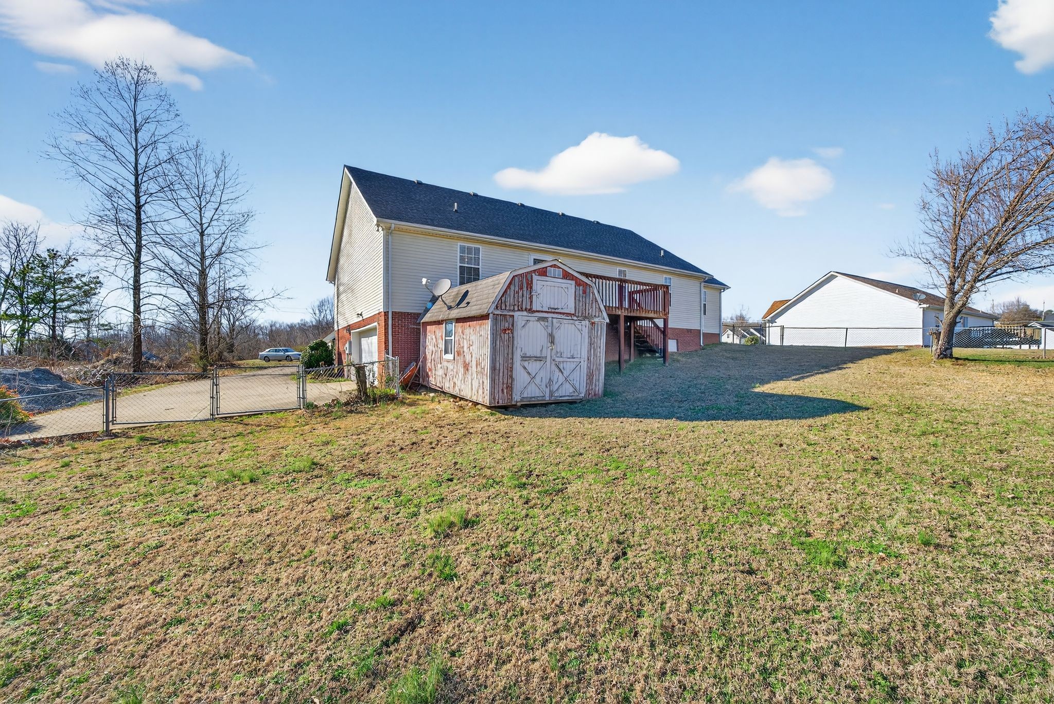 833 Blakemore Road Dickson, TN 37055 - Photo 41 of 47 a view of a house with a yard and garage