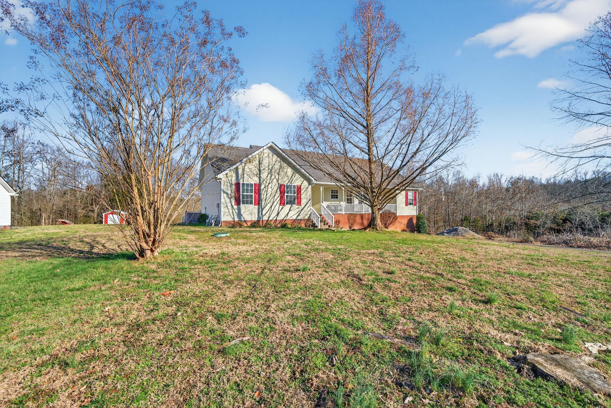 833 Blakemore Road Dickson, TN 37055 - Photo 46 of 47 a view of large yard with large trees