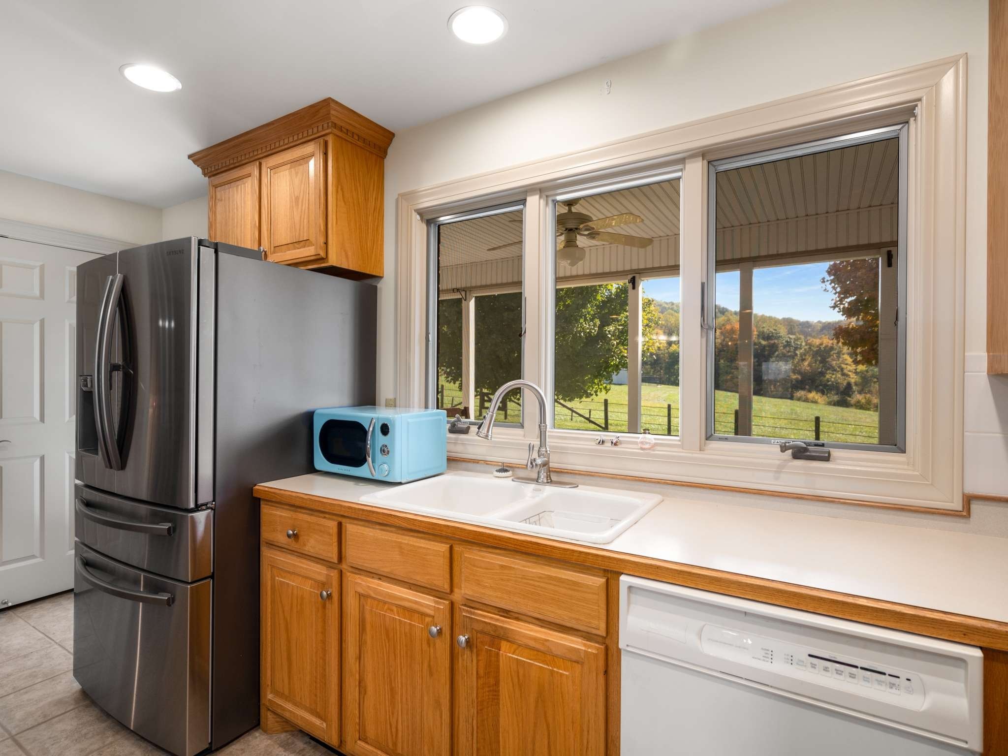 2840 Thomas Road Nolensville, TN 37135 - Photo 16 of 49 a kitchen with stainless steel appliances granite countertop a refrigerator and a sink