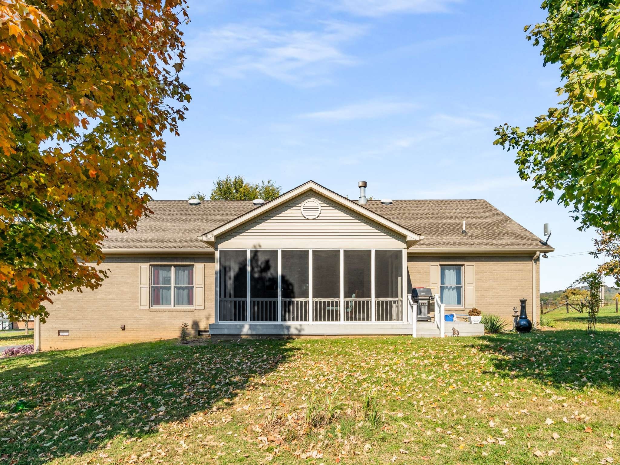 2840 Thomas Road Nolensville, TN 37135 - Photo 34 of 49 a front view of a house with a garden