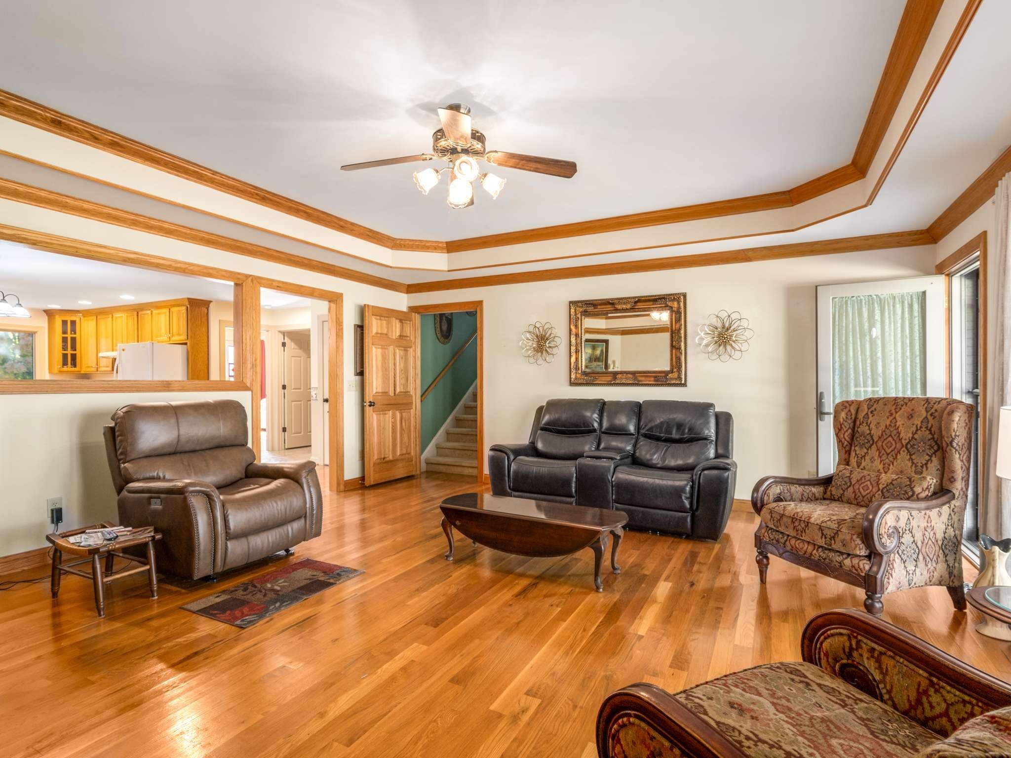 2840 Thomas Road Nolensville, TN 37135 - Photo 9 of 49 a living room with furniture and a flat screen tv
