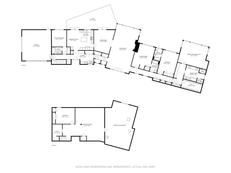 85 Riparian Road Highland Park, IL 60035 - Photo 31 of 31 a picture of a floor plan