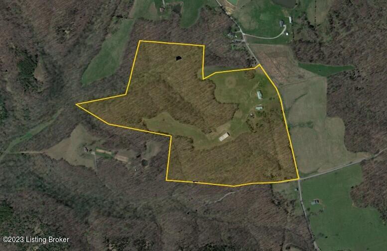783 Lawrence Hayes Road Caneyville, KY 42721 - Photo 88 of 149 House and 75 Acres Aerial Estimated