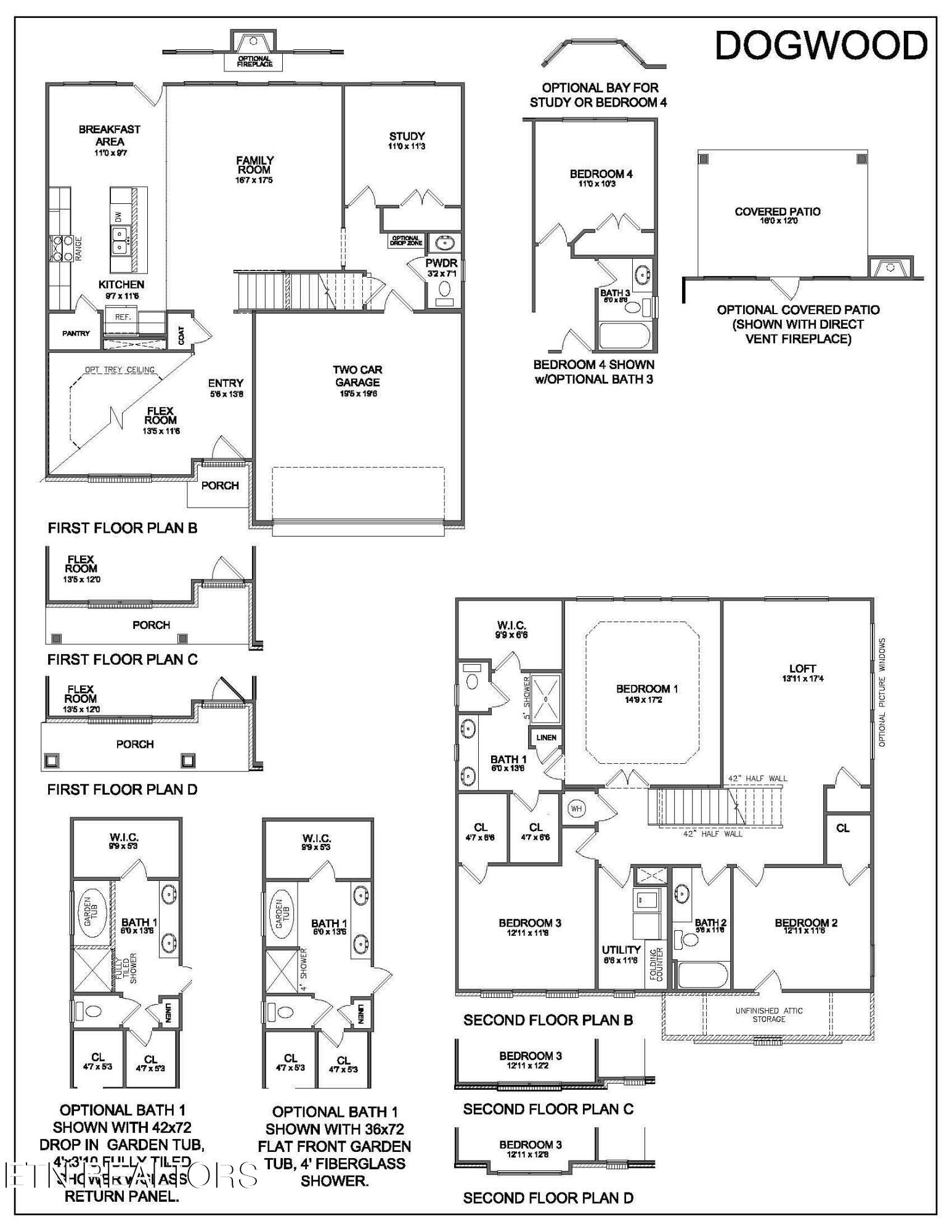 2040 Hickory Reserve Road Knoxville, TN 37932 - Photo 6 of 6 Dogwood Floorplan Revised 5.08.23 (3)
