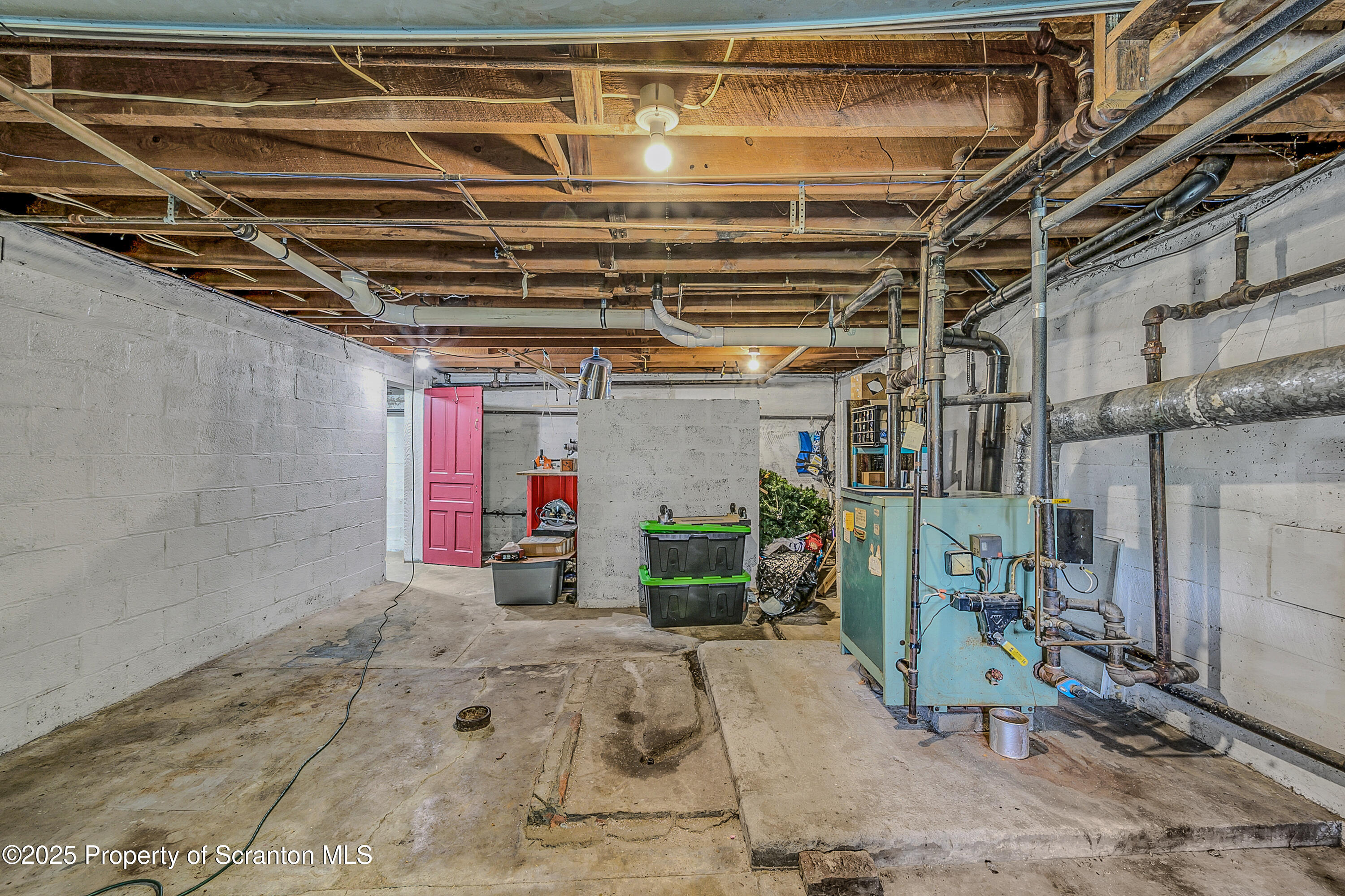 723 Chestnut Street Eynon, PA 18403 - Photo 34 of 34 a view of storage and utility room
