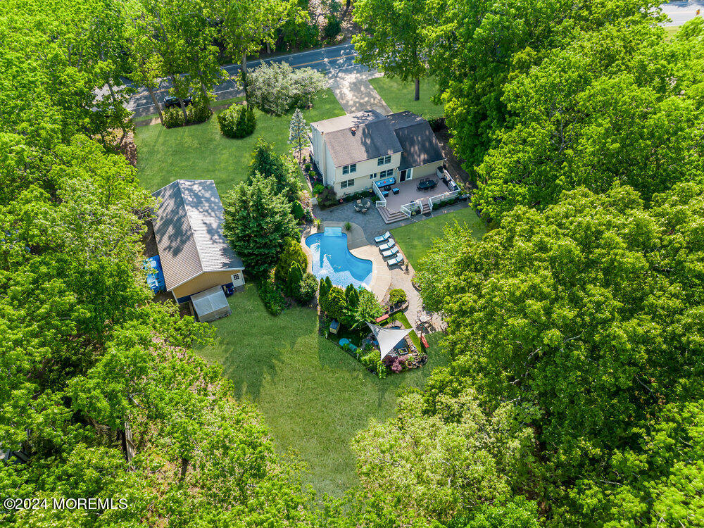 33 Butterfly Road Jackson, NJ 08527 - Photo 27 of 29 an aerial view of a house with a yard