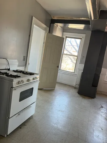 a view of kitchen and window