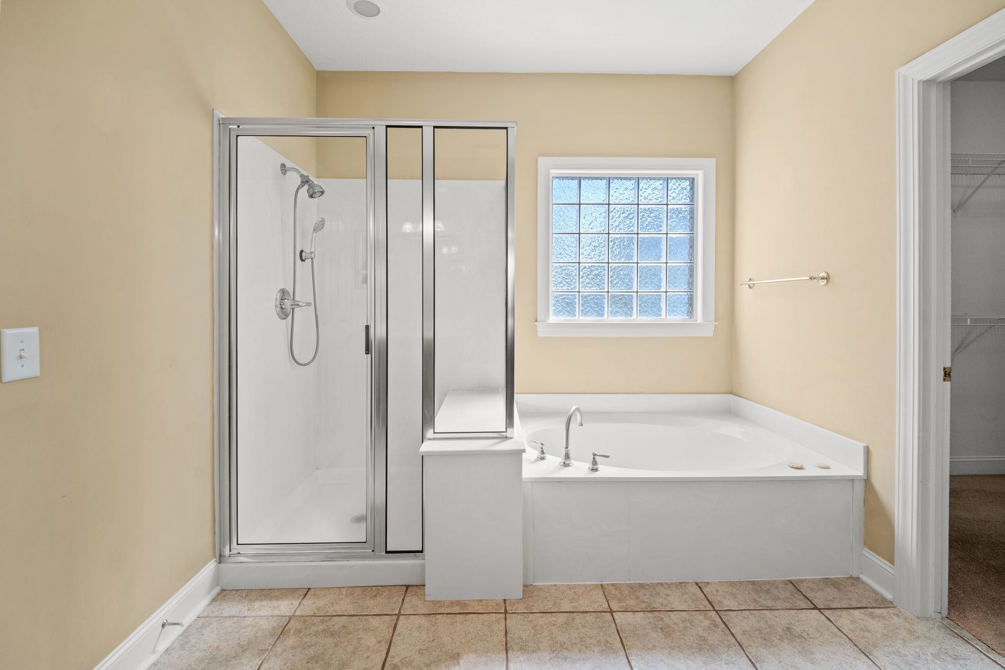 266 Laurel Bay Drive Murrells Inlet, SC 29576 - Photo 15 of 40 Primary Bath with Jetted Garden Tub, Standalone Shower