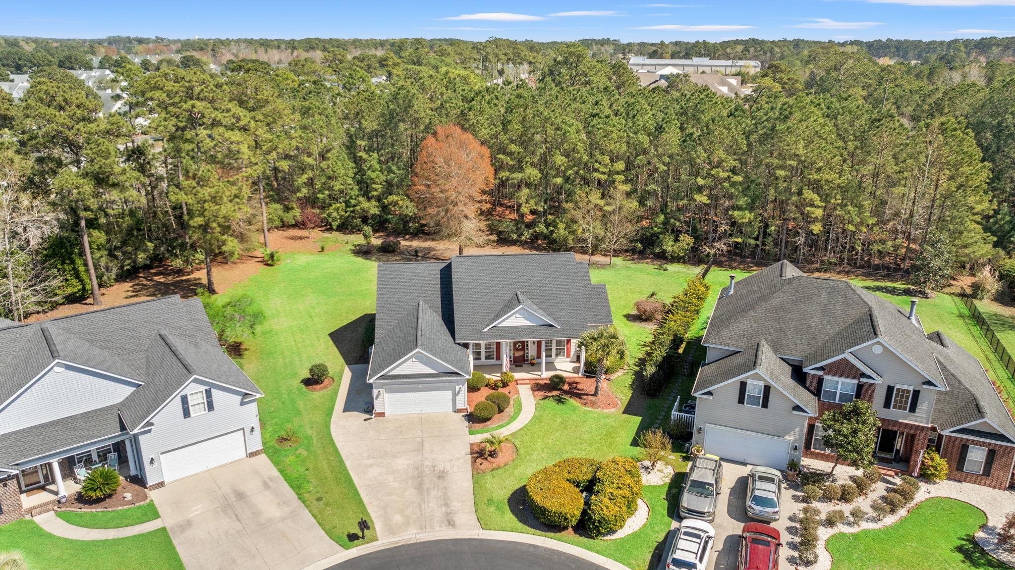 266 Laurel Bay Drive Murrells Inlet, SC 29576 - Photo 26 of 40 Aerial View of Home & Lot