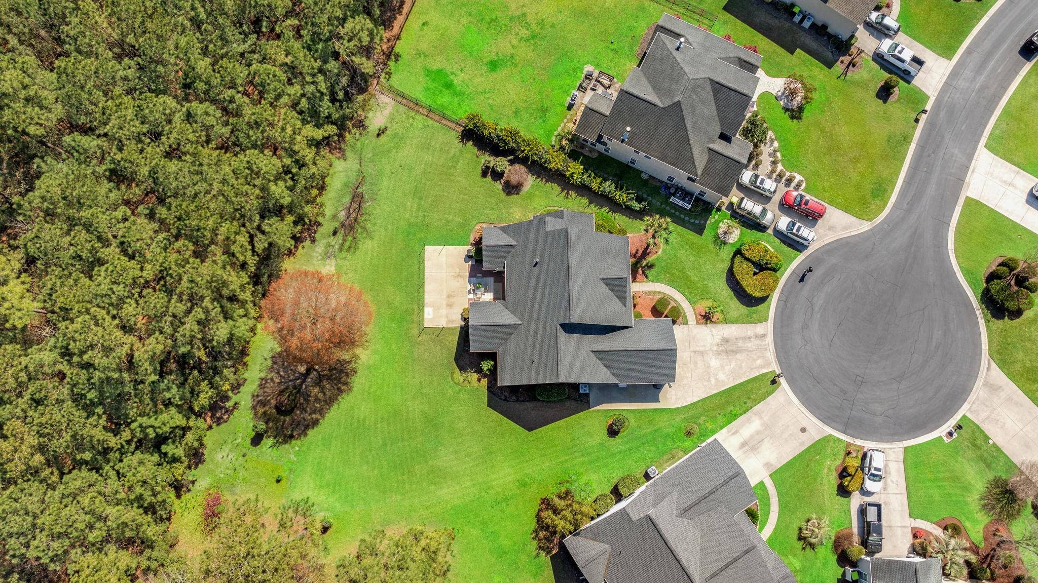 266 Laurel Bay Drive Murrells Inlet, SC 29576 - Photo 27 of 40 Cul-de-sac Location from Above