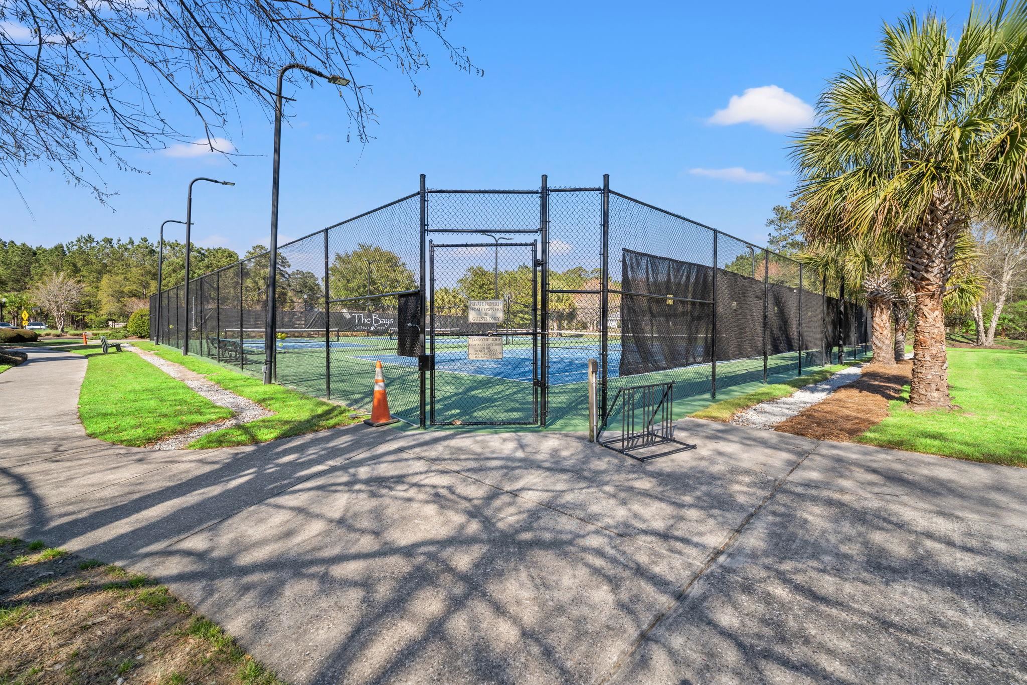266 Laurel Bay Drive Murrells Inlet, SC 29576 - Photo 30 of 40 Community Tennis & Pickleball Courts