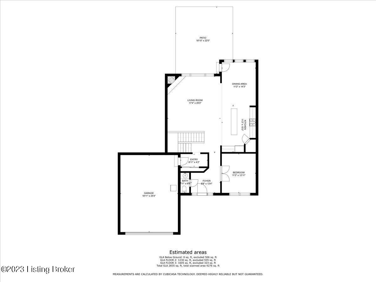 382 Highland Ridge Drive Mount Washington, KY 40047 - Photo 62 of 63 73-2nd_floor_dimensions_382_highland_rid
