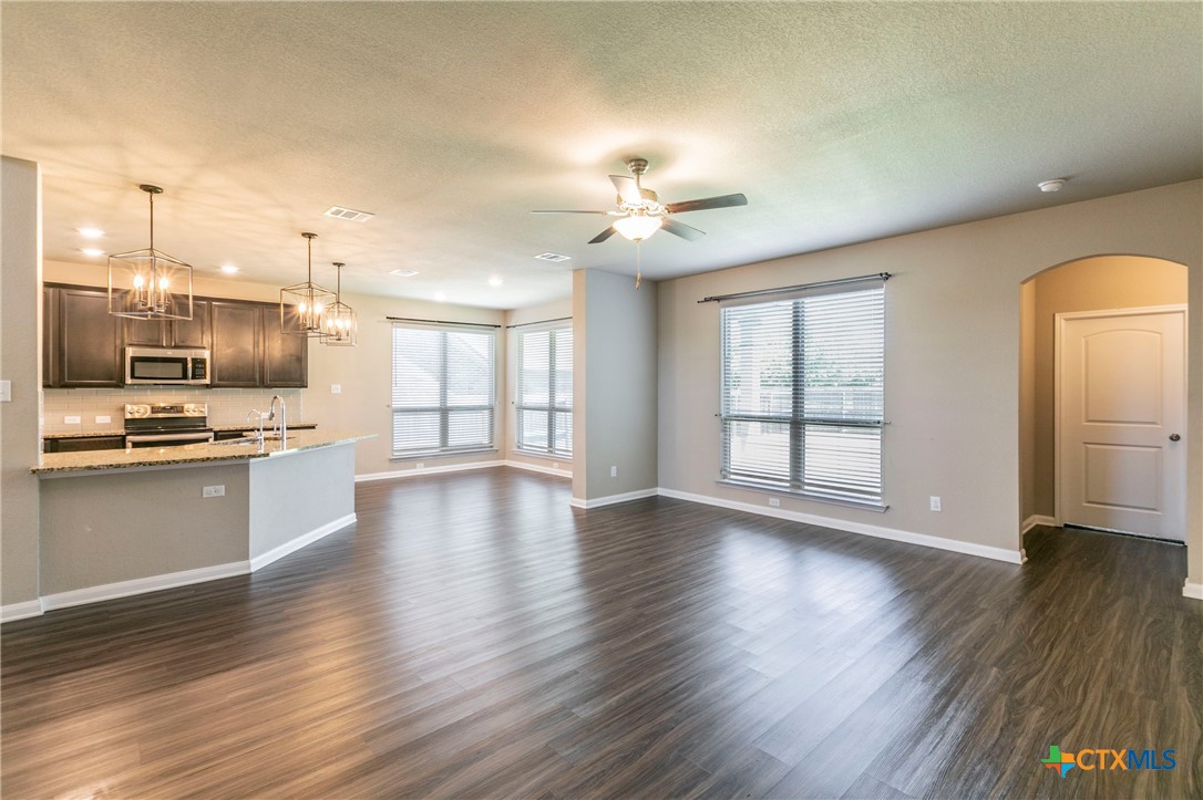 1616 Crooked Tree Temple, TX 76502 - Photo 4 of 22 a view of kitchen with sink and wooden floor