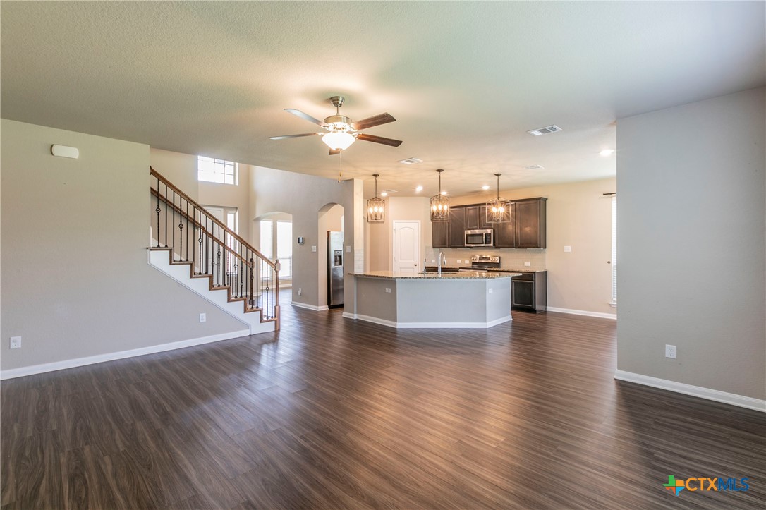 1616 Crooked Tree Temple, TX 76502 - Photo 7 of 22 a view of kitchen with cabinets and wooden floor