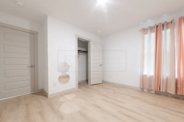 wooden floor in an empty room