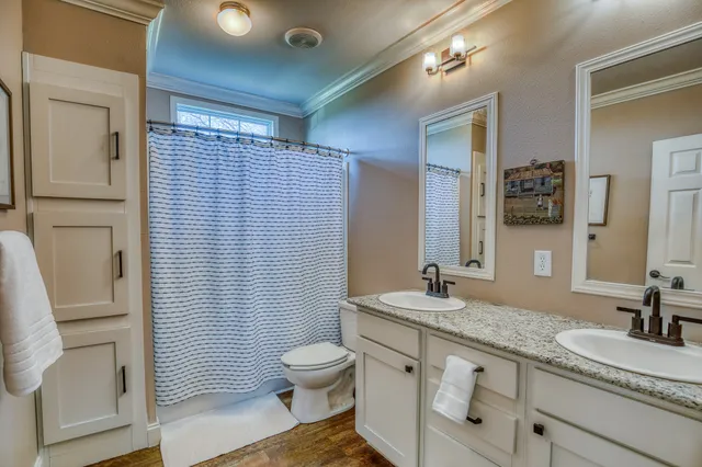 a view of a volley ball court