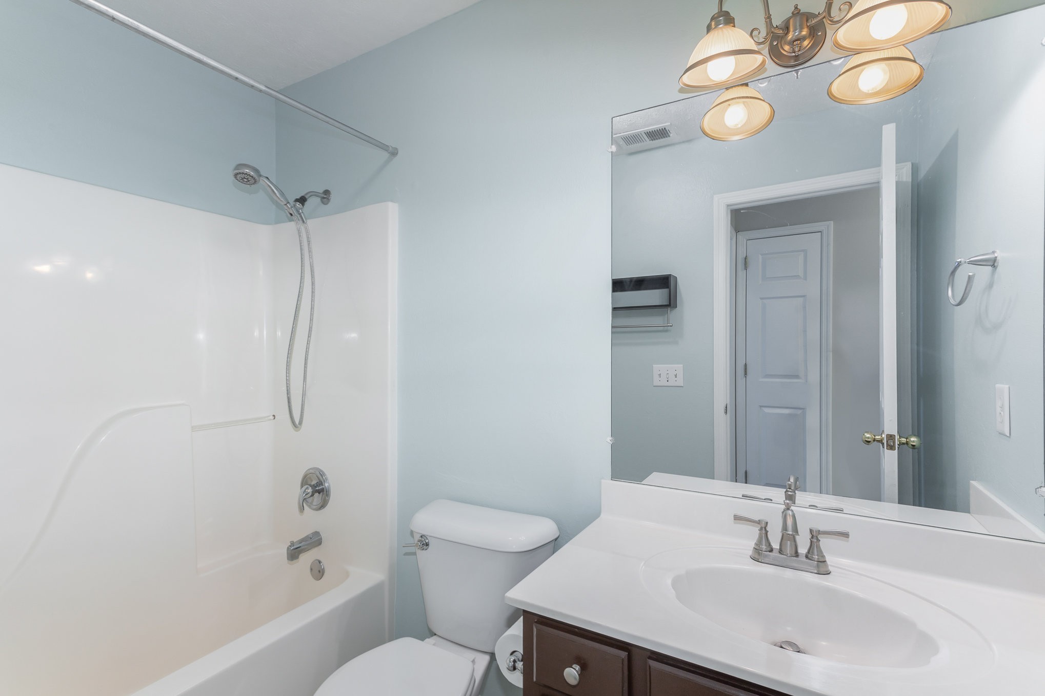 5336 Old Village Road Nashville, TN 37211 - Photo 17 of 25 a bathroom with a sink a toilet and shower