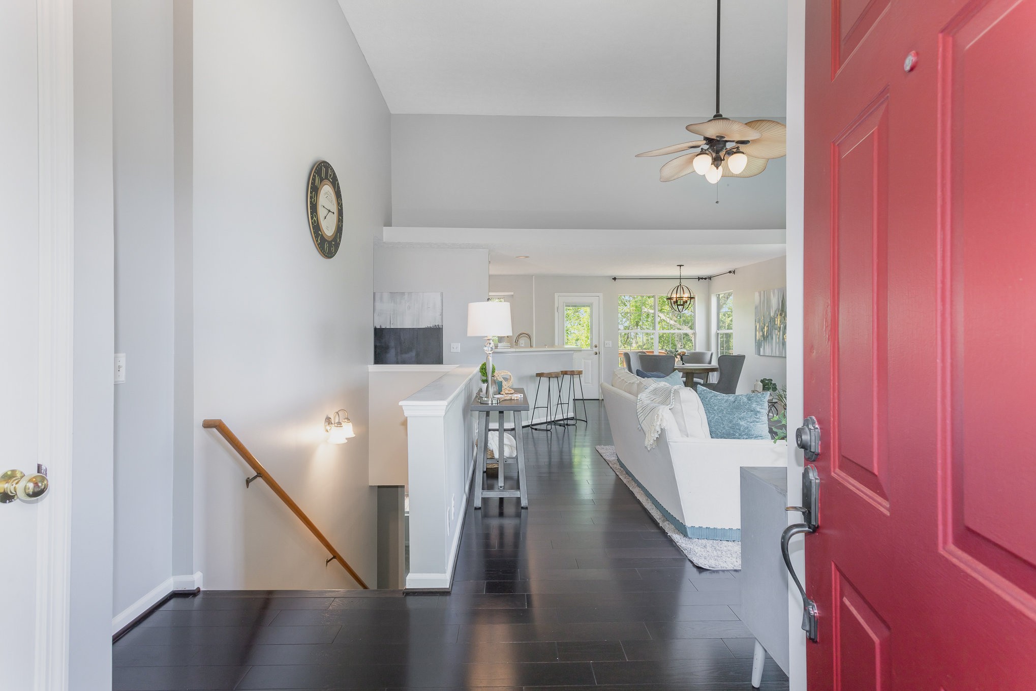 5336 Old Village Road Nashville, TN 37211 - Photo 6 of 25 a living room with furniture and wooden floor
