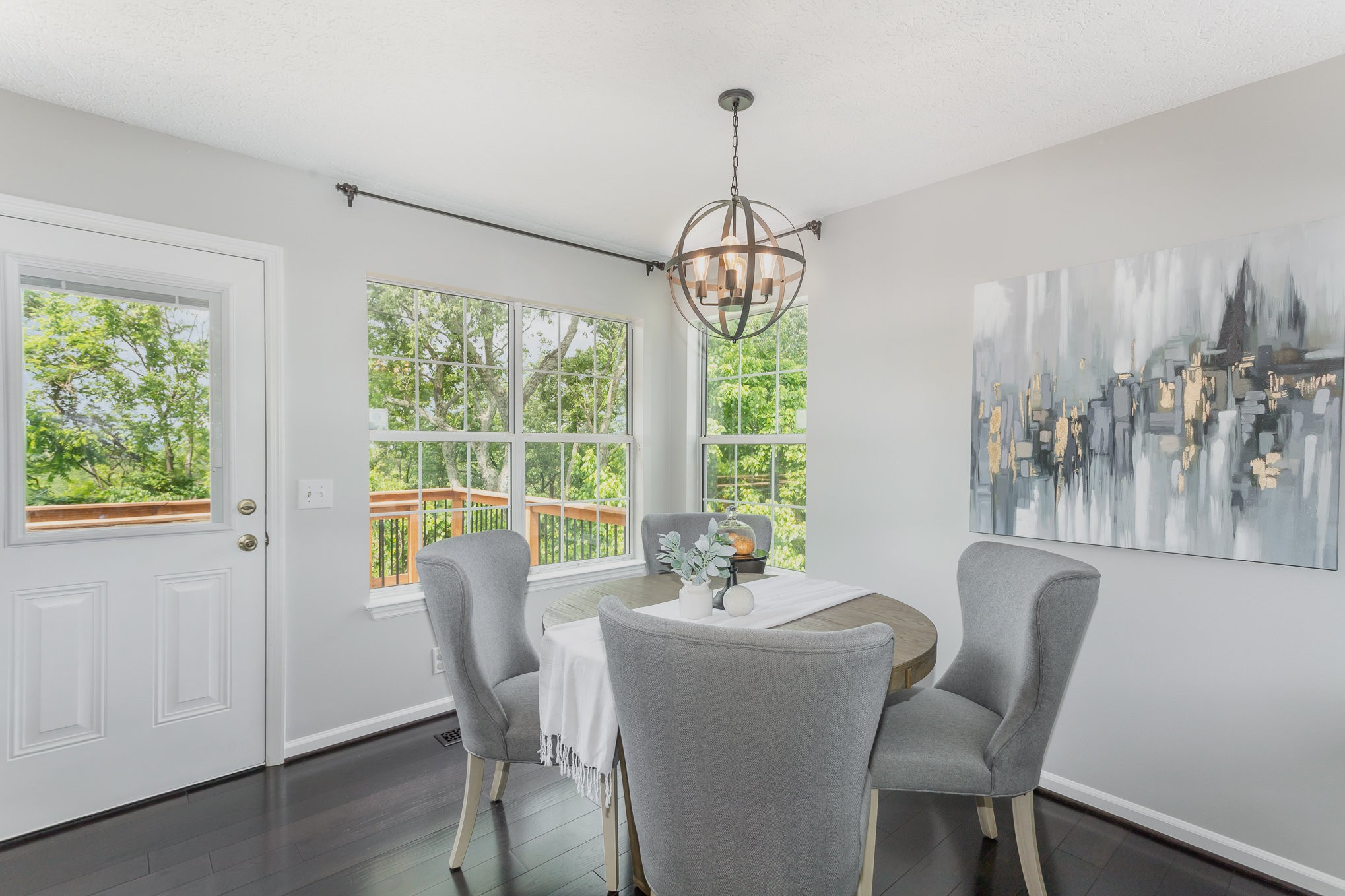 5336 Old Village Road Nashville, TN 37211 - Photo 7 of 25 a view of a dining room with furniture window and outside view