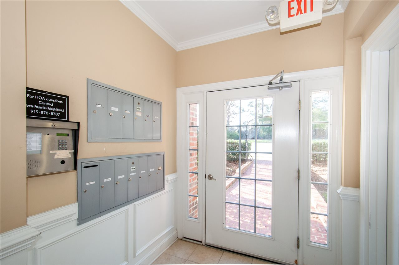 7520 Lead Mine Road, Unit 106 Raleigh, NC 27615 - Photo 24 of 30 Secure lobby Foyer