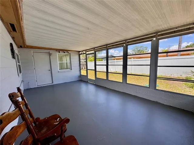 a view of room with window