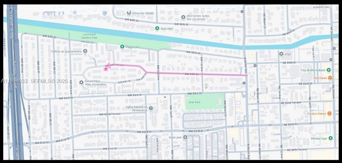 438 Northwest 84th Terrace, Unit 438 Miami, FL 33150 - Photo 20 of 20 a view of a large window with an outdoor space