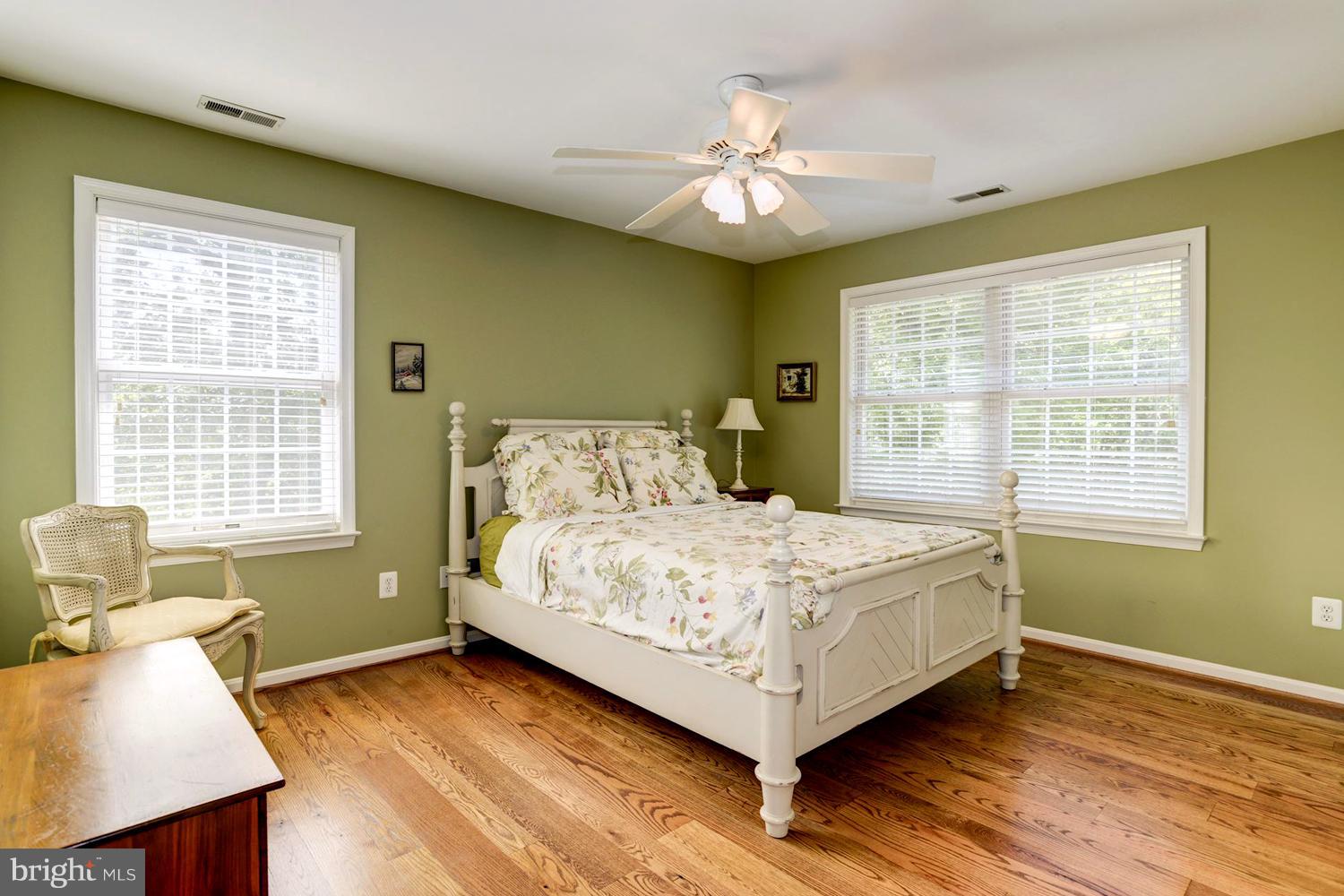 528 Ferry Point Road Annapolis, MD 21403 - Photo 22 of 30 Upper Level 2nd Bedroom / Ceiling Fans Throughout