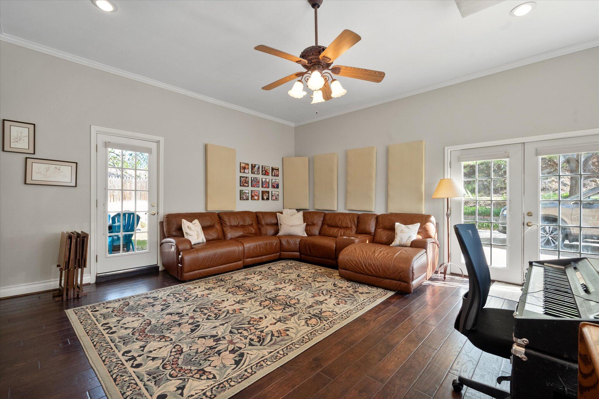 67 South Lake Shore Drive Ransom Canyon, TX 79366 - Photo 26 of 52 a living room with furniture and a rug