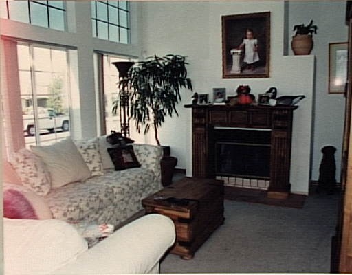 871 University Ridge Drive Reno, NV 89512 - Photo 2 of 7 a living room with furniture and a fireplace