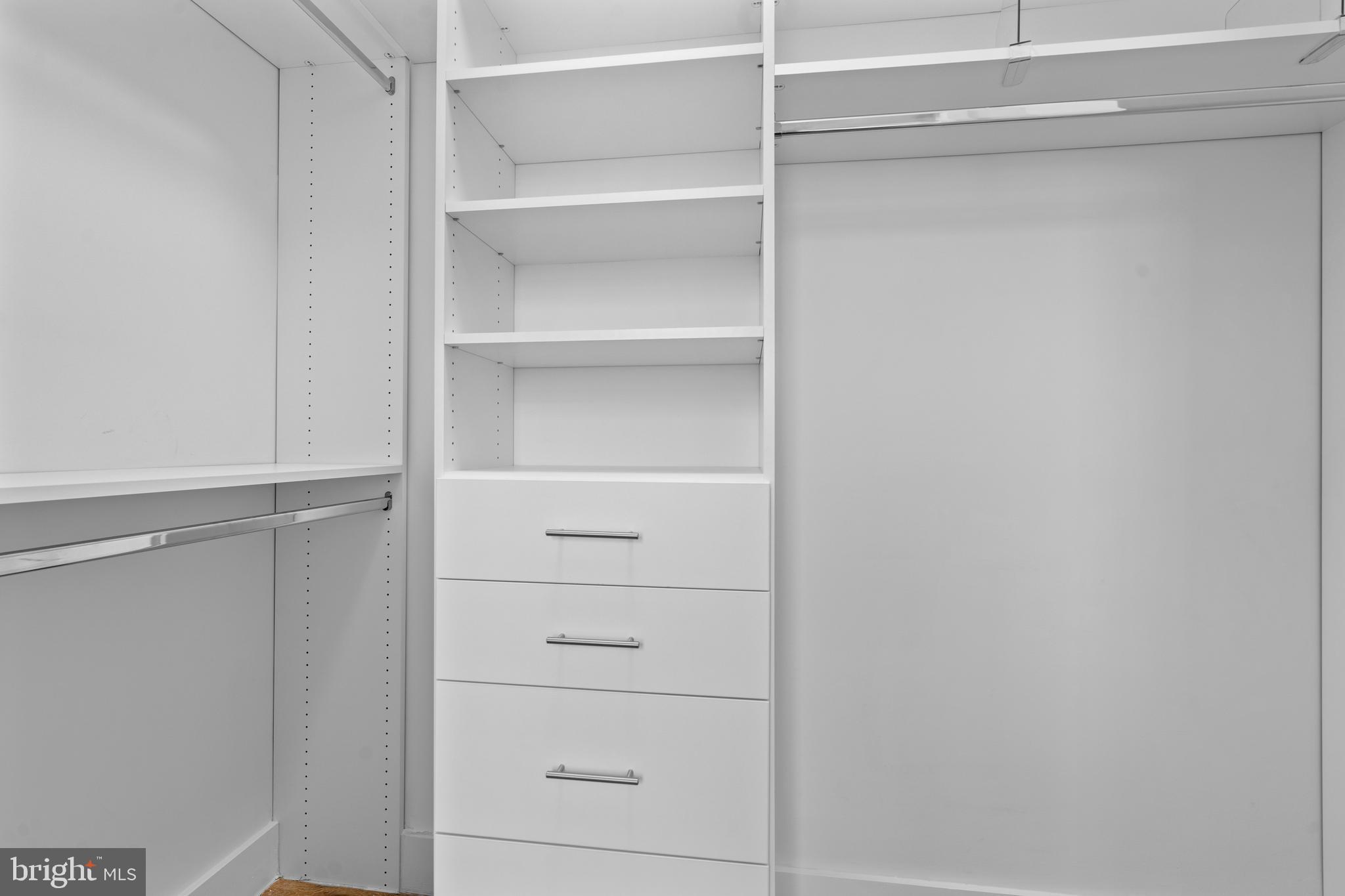 1324 E Street Southeast, Unit 201 Washington, DC 20003 - Photo 34 of 47 a view of an empty walk in closet