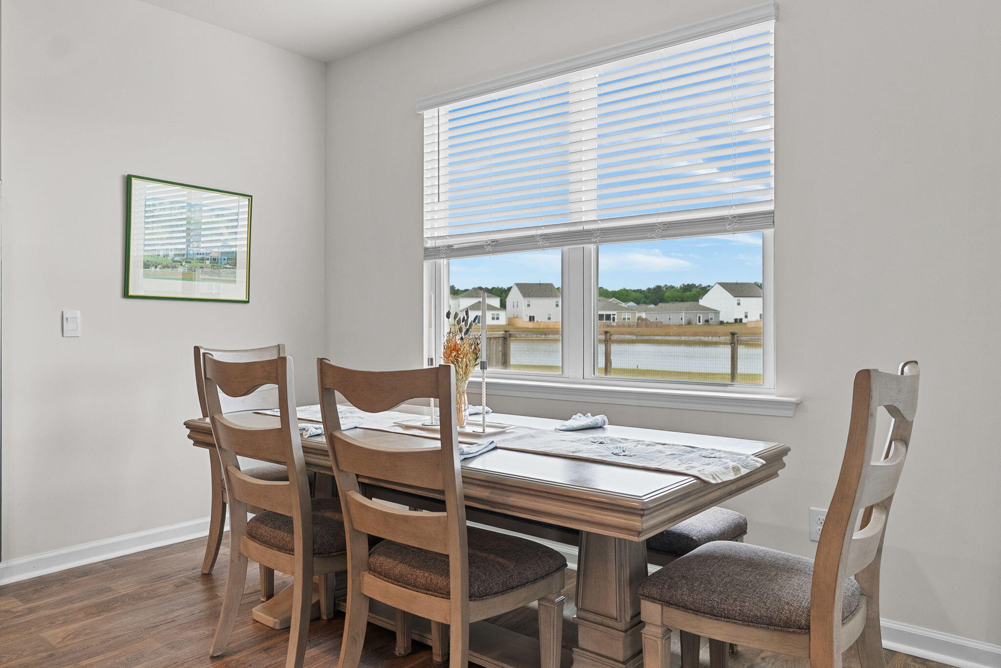 134 Ivory Shadow Road Summerville, SC 29486 - Photo 15 of 46 Dining with Pond View