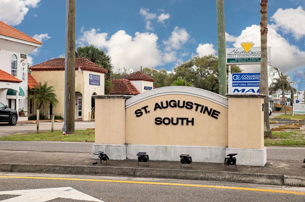 202 Argonaut Road St. Augustine, FL 32086 - Photo 33 of 33 a view of a street with a building and a street