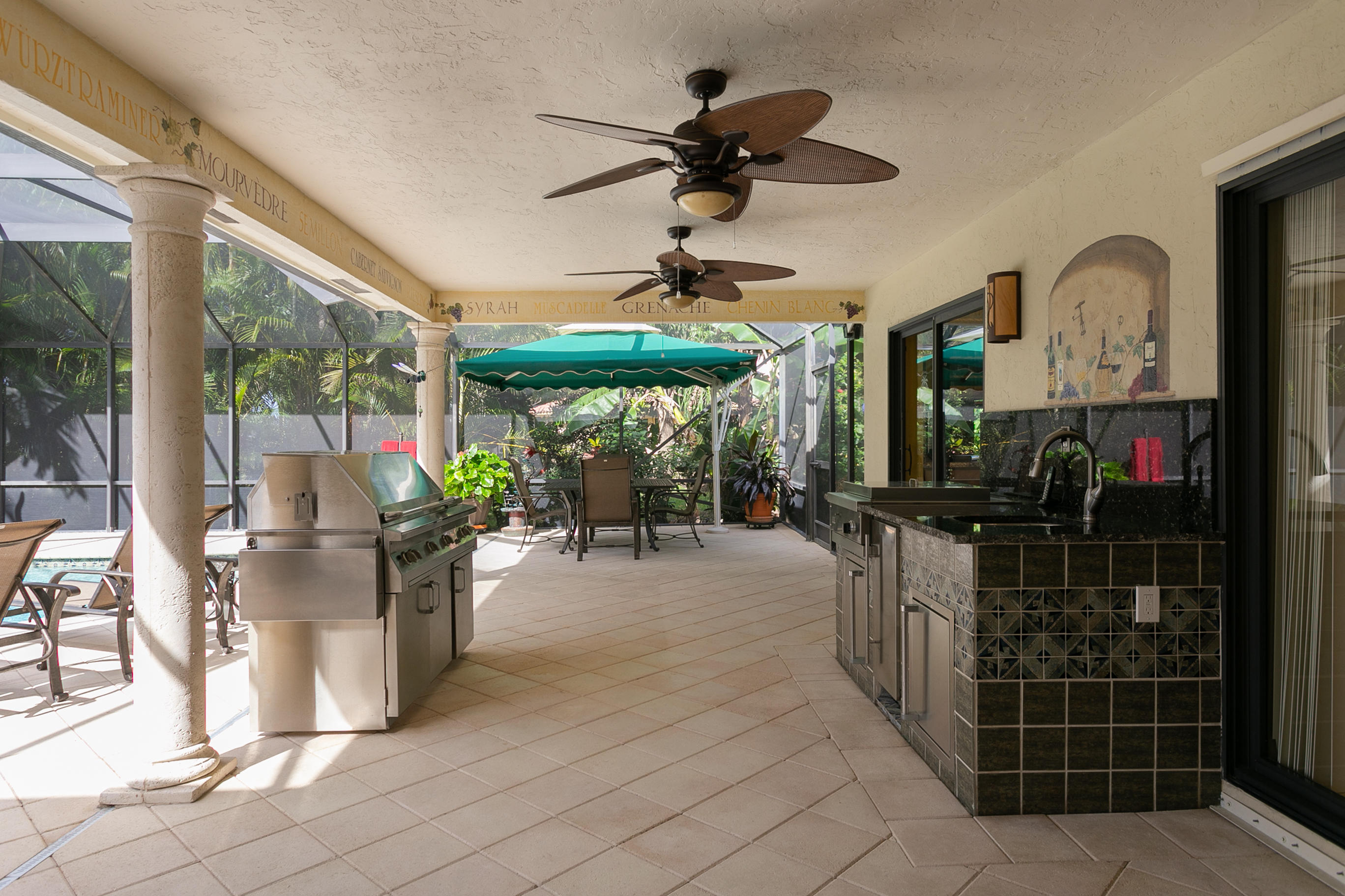 5291 Northwest 3rd Terrace Boca Raton, FL 33487 - Photo 26 of 53 400+ SQUARE FEET COVERED LANAI