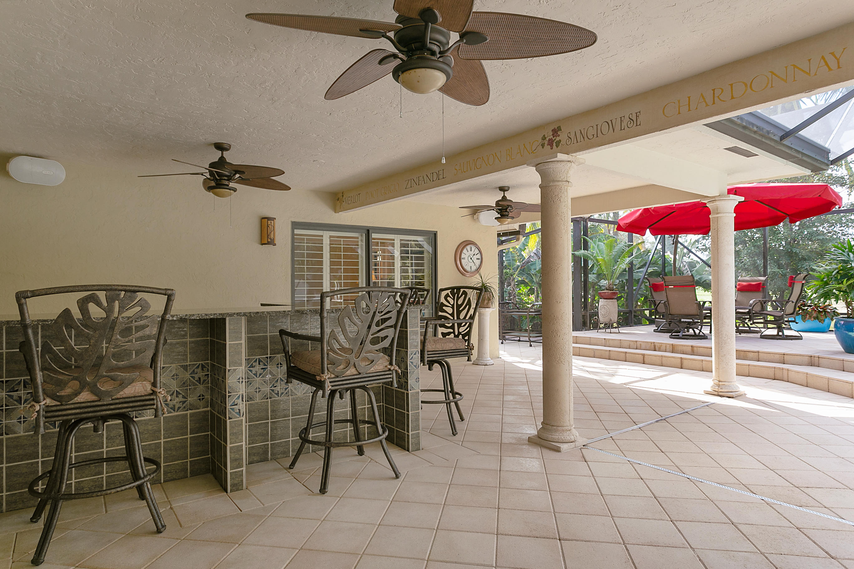 5291 Northwest 3rd Terrace Boca Raton, FL 33487 - Photo 27 of 53 CUSTOM L-SHAPED BAR