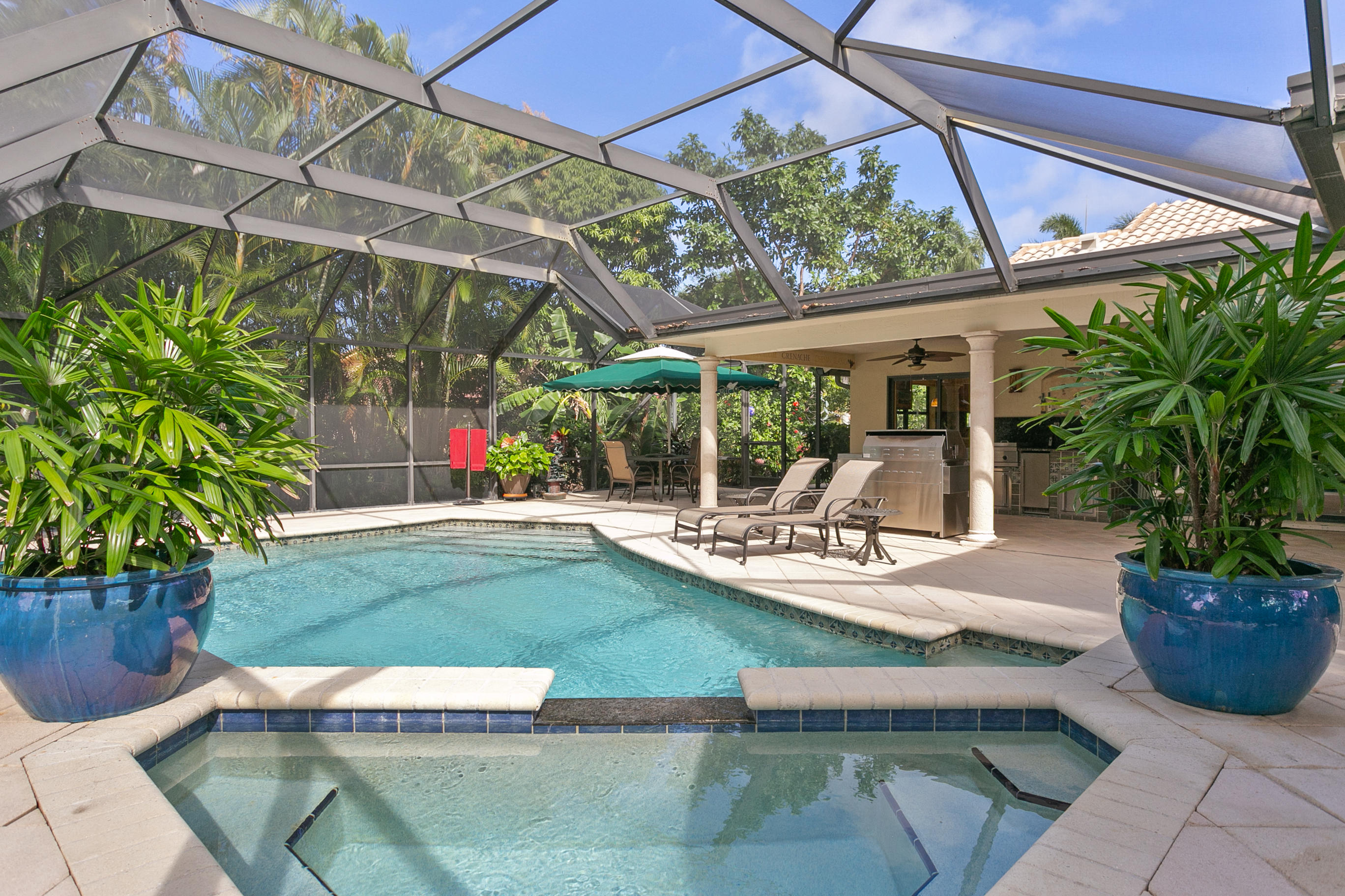 5291 Northwest 3rd Terrace Boca Raton, FL 33487 - Photo 28 of 53 ELEVATED HEATED POOL AND SPA
