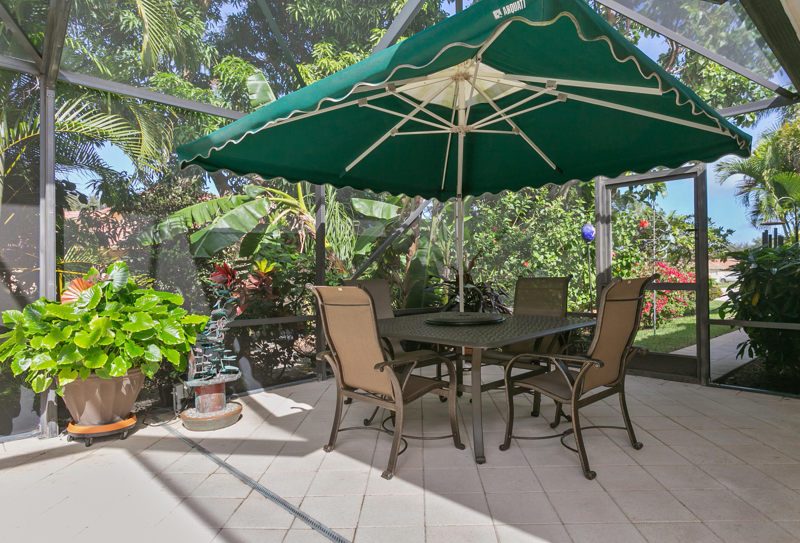 5291 Northwest 3rd Terrace Boca Raton, FL 33487 - Photo 32 of 53 SPECTACULAR TROPICAL DINING AREA...