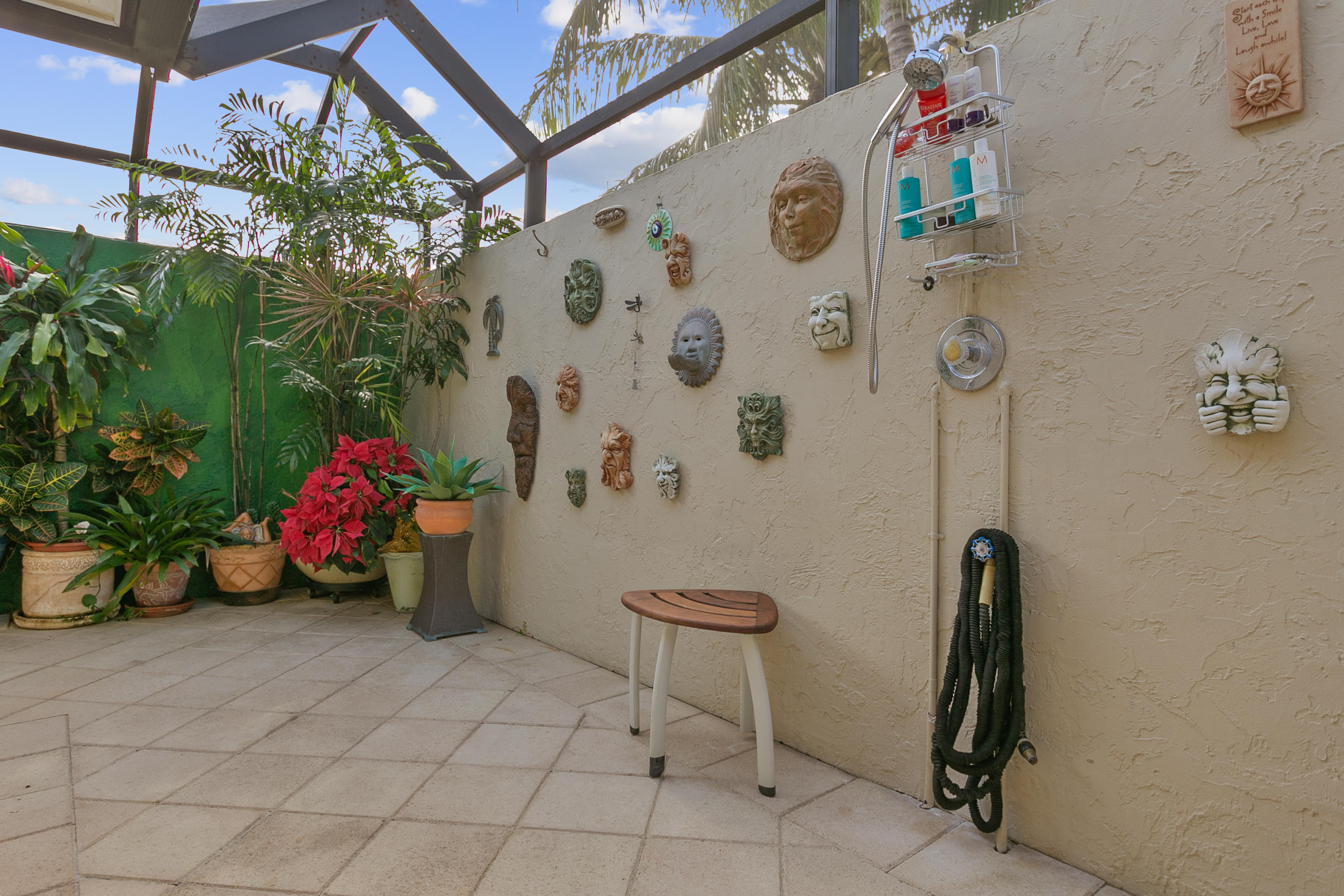 5291 Northwest 3rd Terrace Boca Raton, FL 33487 - Photo 34 of 53 PRIVATE OUTSIDE SHOWER