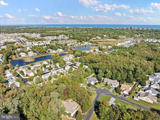 a view of a city with an ocean