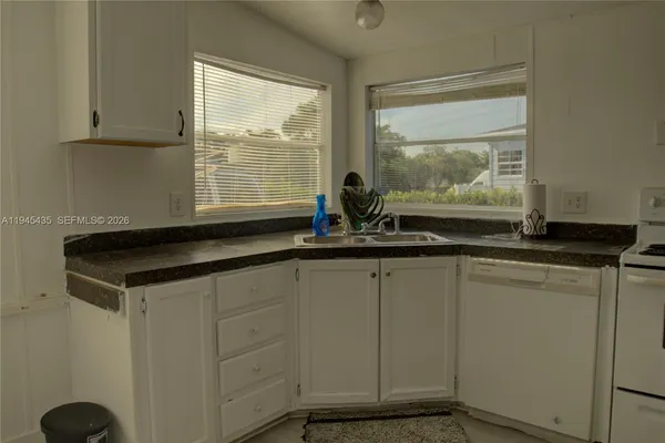 a sink with window