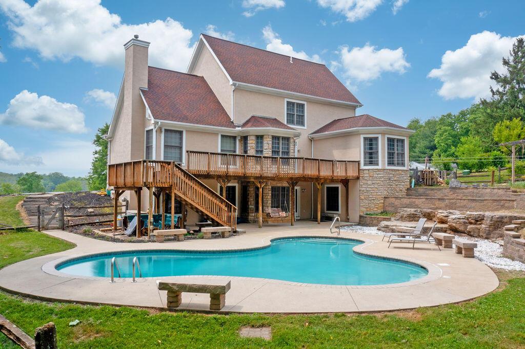 5559 Riverside Drive Delaware, OH 43015 - Photo 38 of 70 View of backyard with pool
